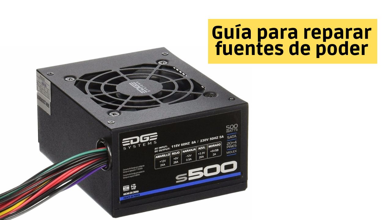 Cómo Reparar Una Fuente De Alimentación De Pc 2916